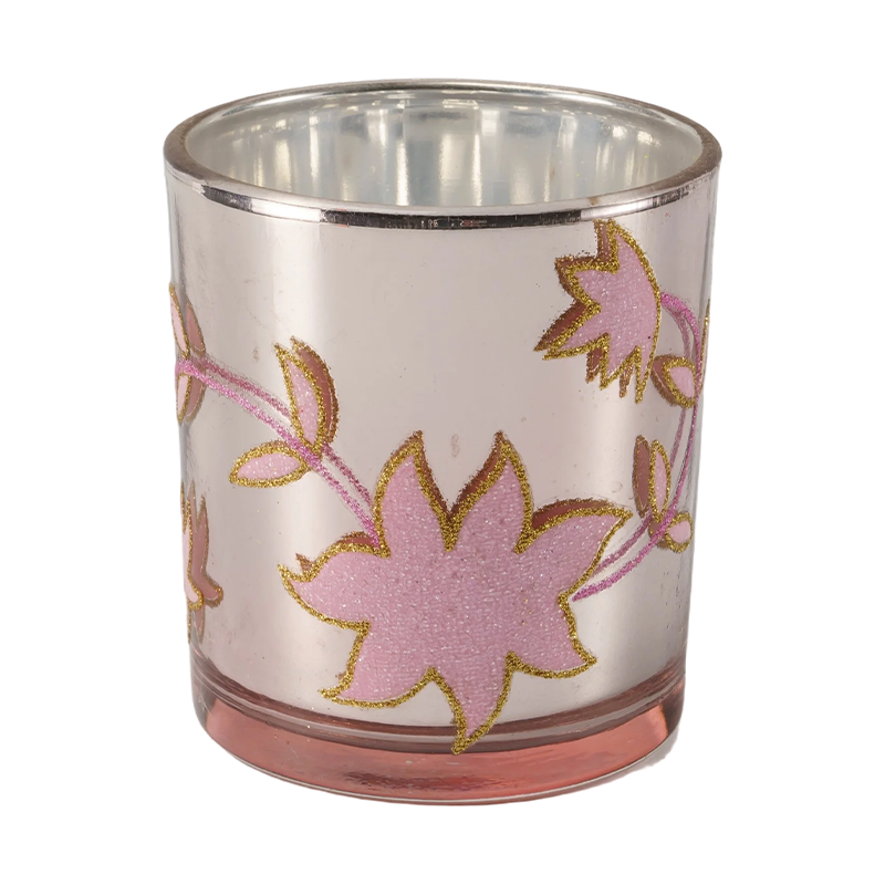 Festlig lysestakesamling i glass