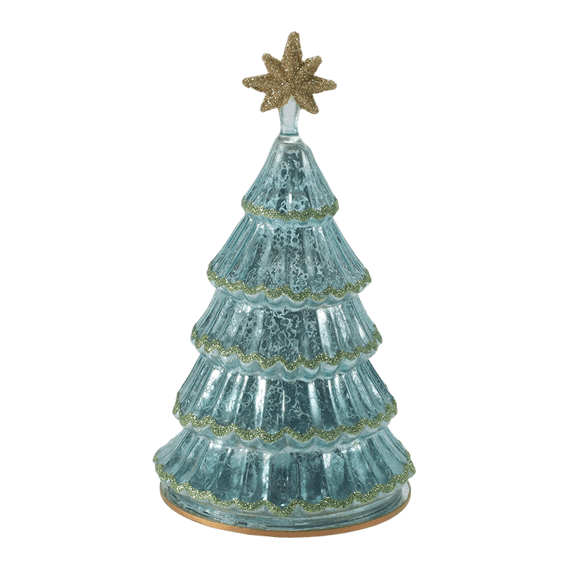 10*20 cm Vintage Mercury Glass Lagdelt juletrelys