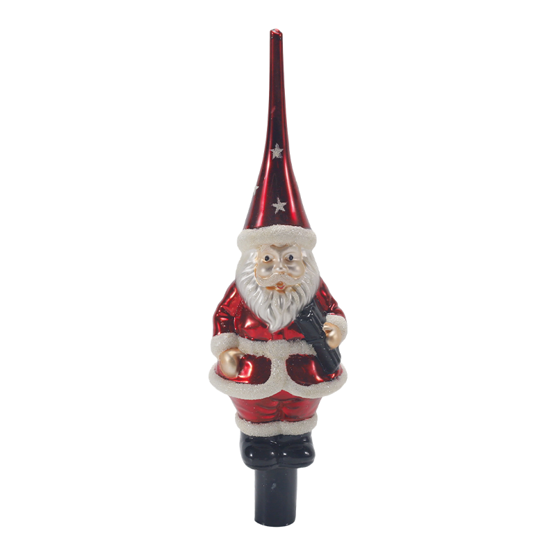Vintage Mercury Glass Juletre Topper