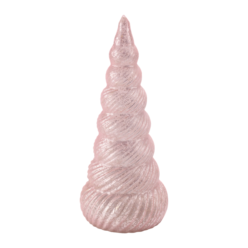Spiral teksturert juletredekor