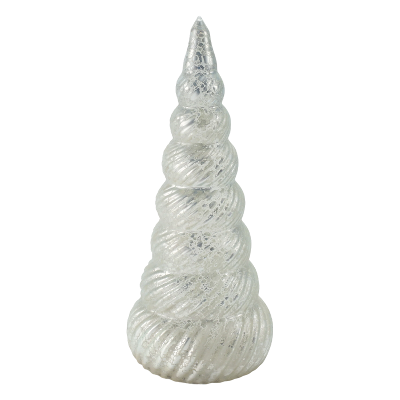 Spiral teksturert juletredekor