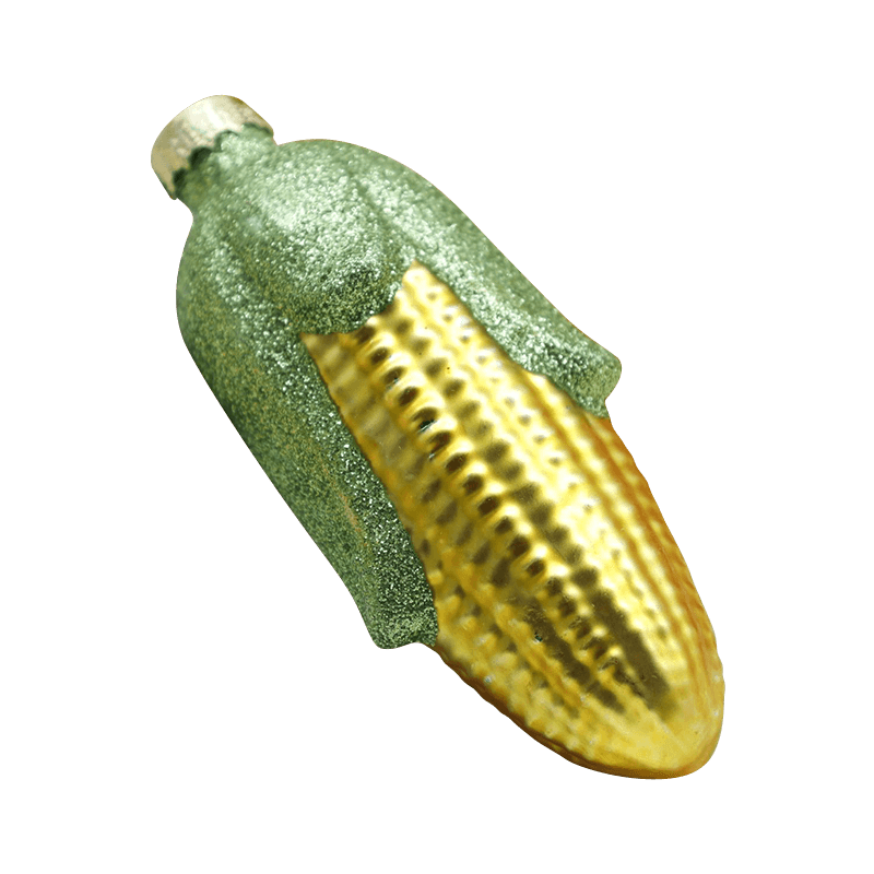 Vegetabilsk-formet juleglass hengende ornamenter