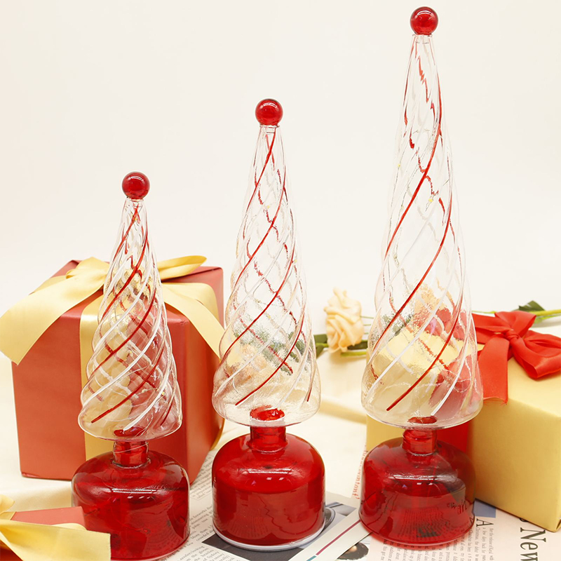 Juletre i glass